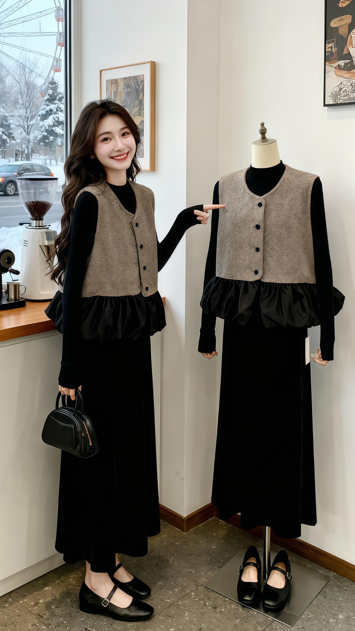 气质女神穿搭 精致穿搭 女神穿搭 优雅气质 名媛气质