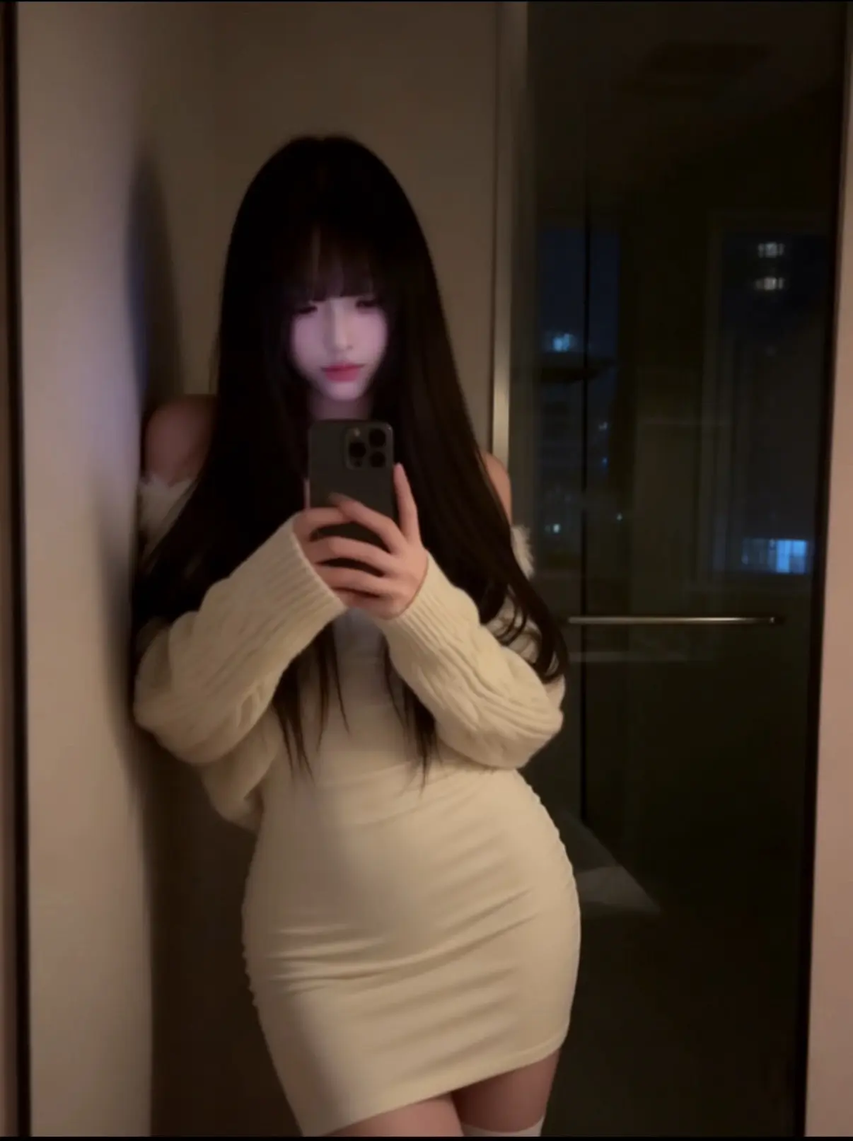 黑长直纯欲