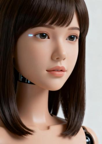 优必选把一台168厘米、35公斤重的硅胶女机器人挂上京东，特意标明“仅限成年人购