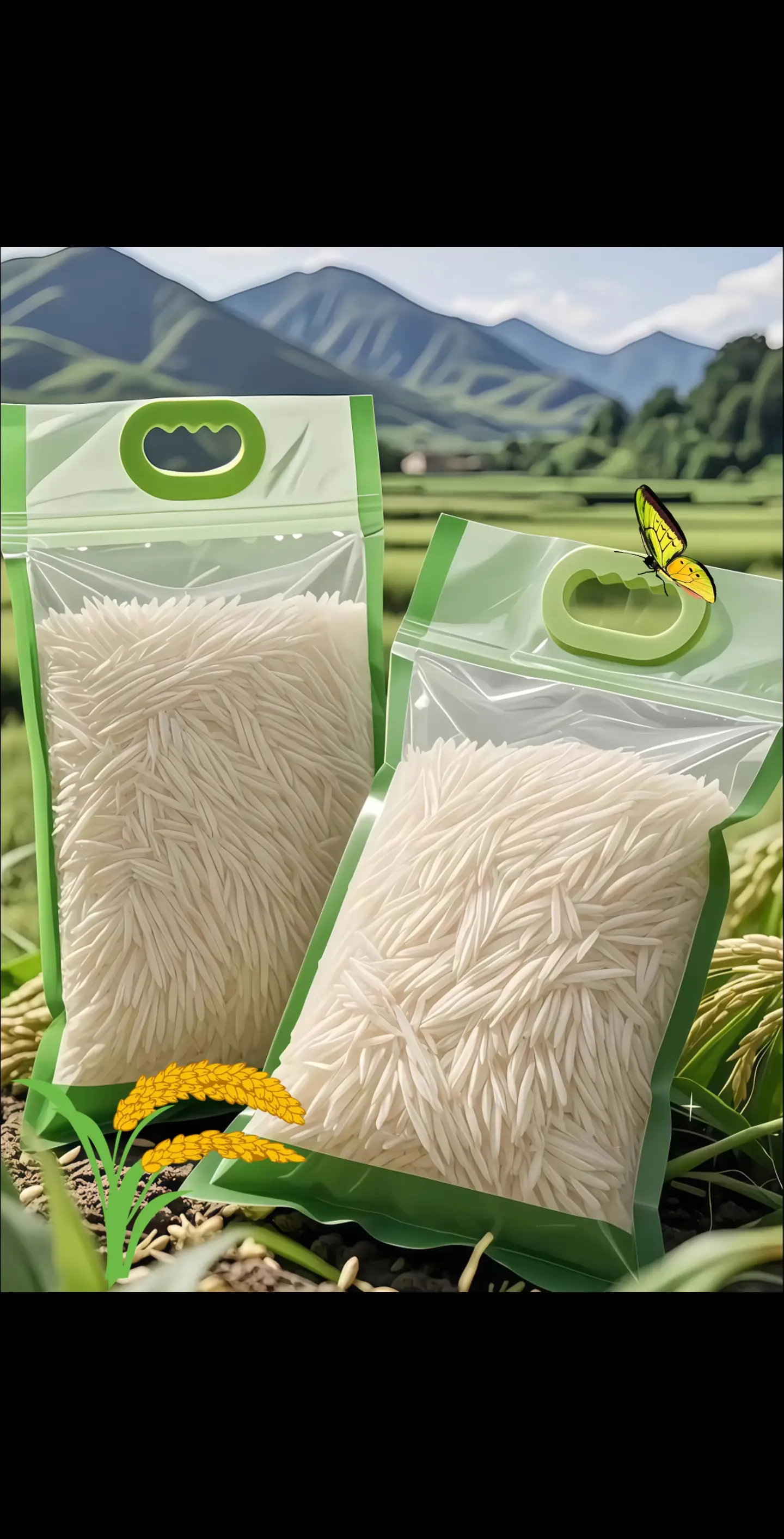 家人们，吃饭没？这个价入手五斤精选猫牙米，今天必须给你们分享这款猫牙长...