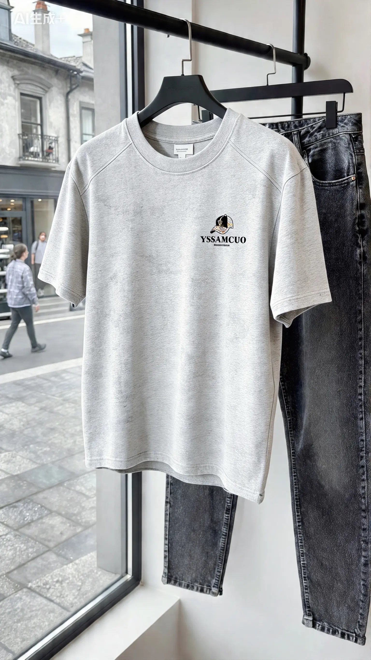 夏季休闲百搭短T袖