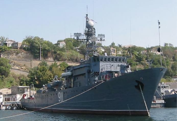 每天认识一件兵器 俄罗斯“娜佳”级扫雷舰“娜佳”（Natya）级扫雷舰是苏联研制