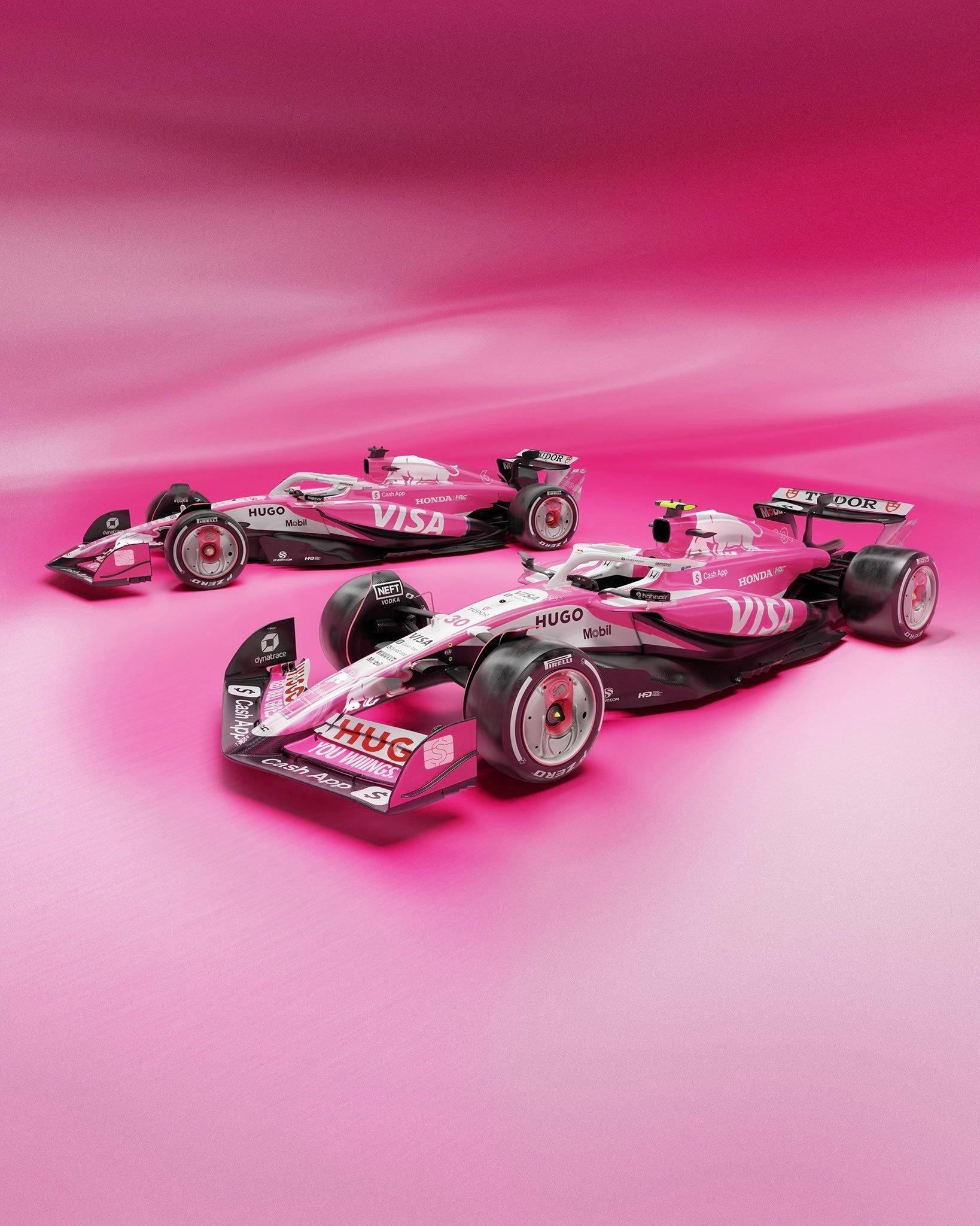 小“粉”牛正式登场2025f1迈阿密大奖赛 ​​​