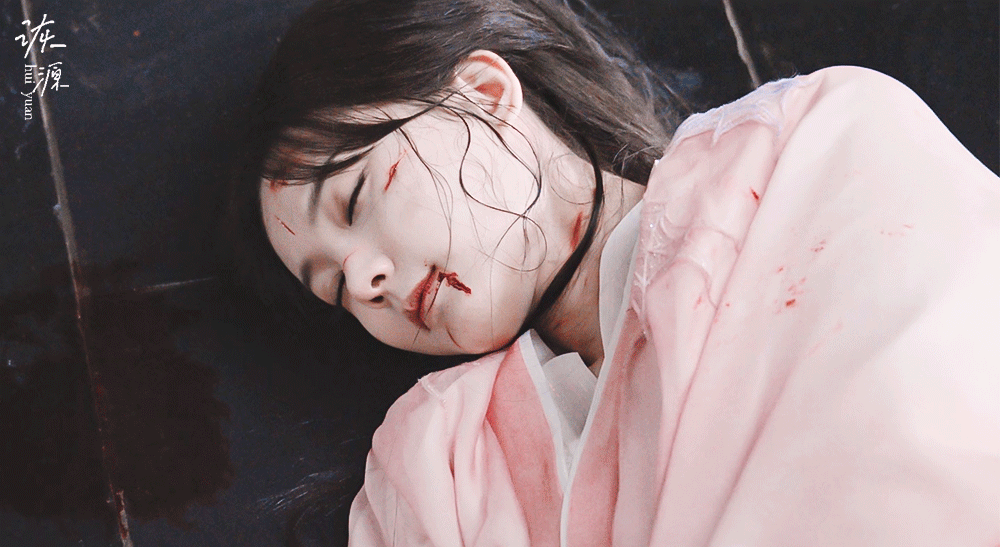 李一桐 《天地剑心》清瞳 / 动图EP12-07 粉衣-战损 晕倒💧💧💧修