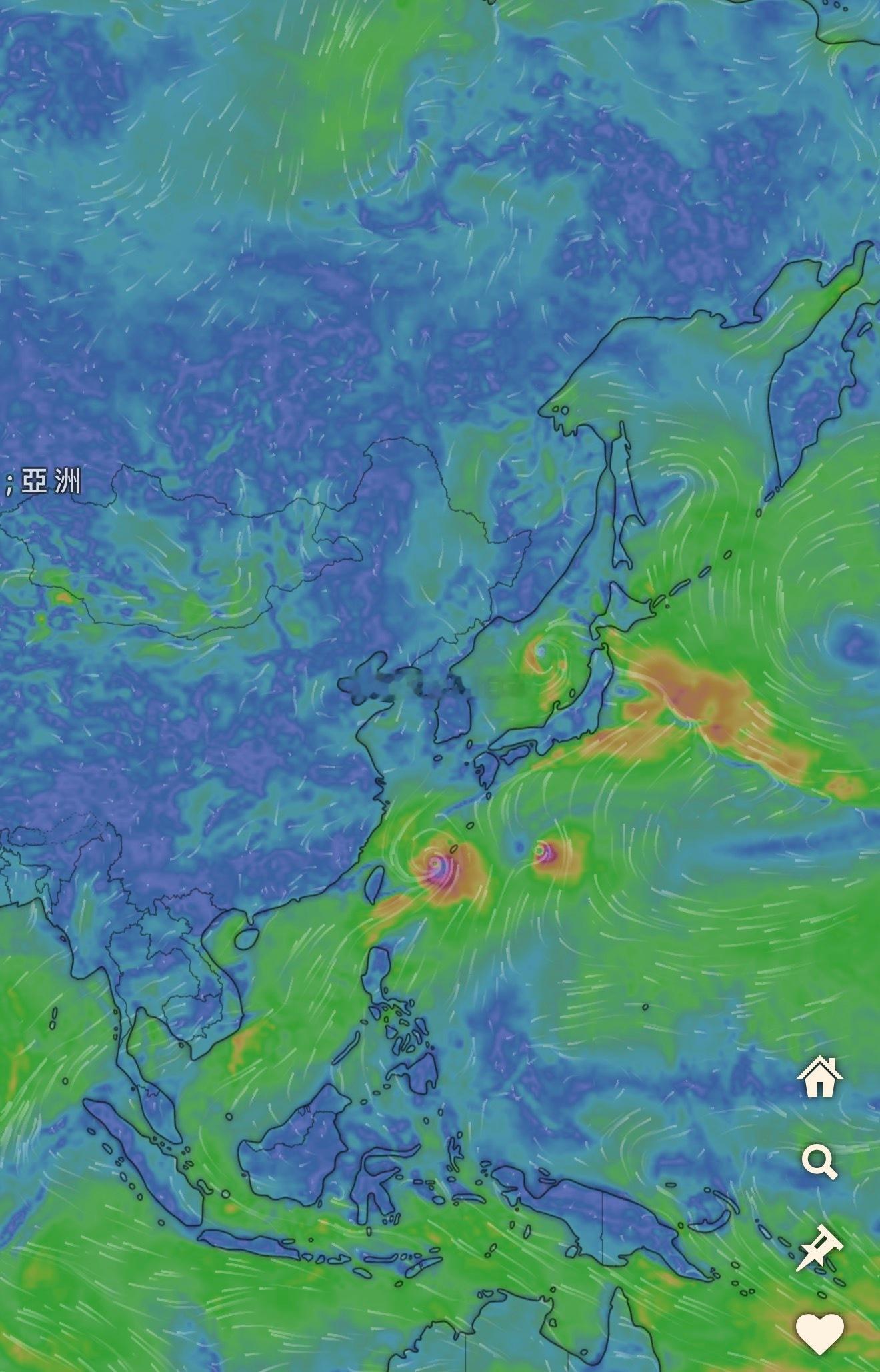 6.23 一6.28运行轨迹封起De日子台风米克拉已生成