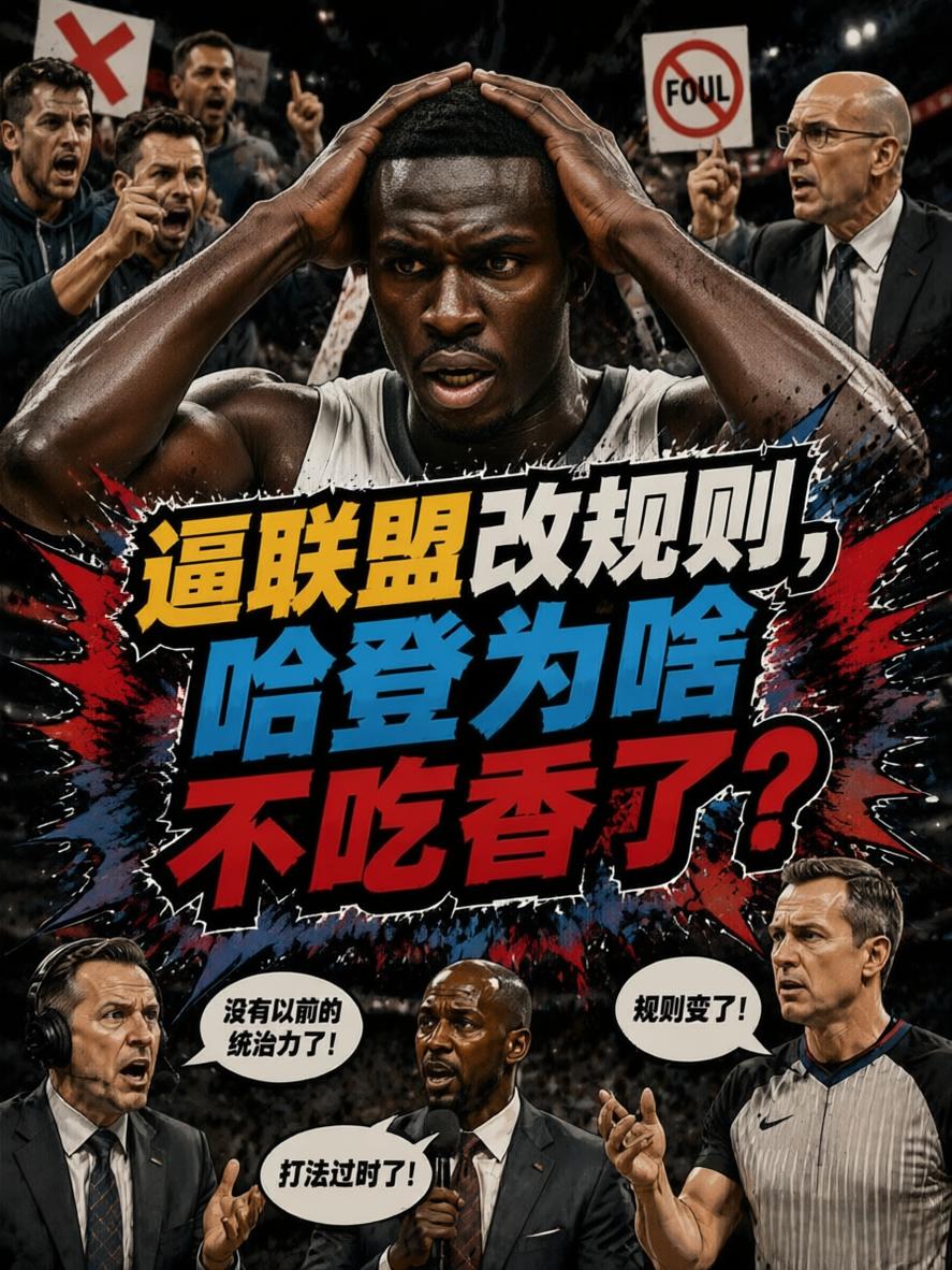 跟库里一样改变规则，哈登为啥没拿到同等待遇？这不，就在近期的节目中，前NBA球员