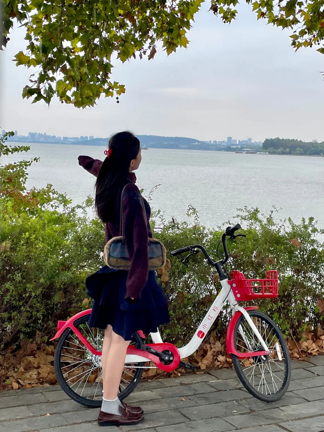 秋天的东湖🍂🚲骑行也太舒服了吧！