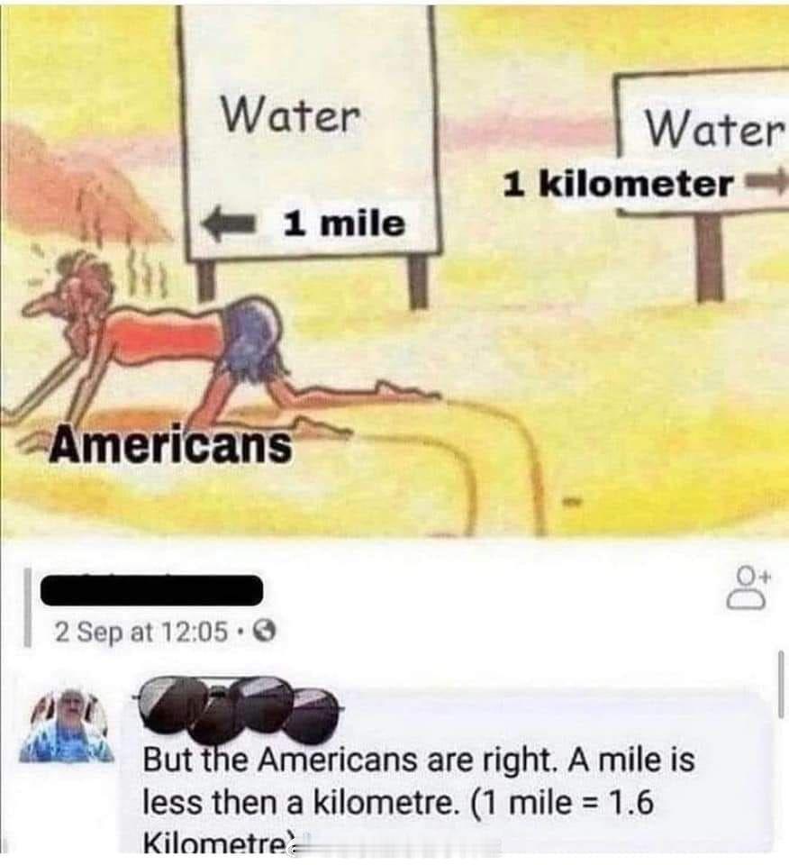 美国人是对的 ​​​