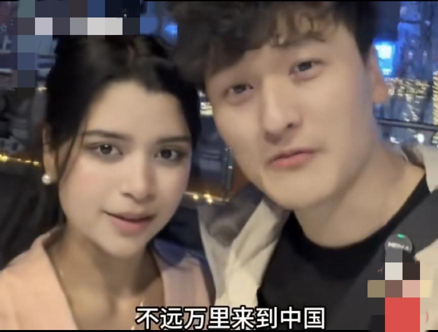 小伙，找个印度对象，可惜签证要到期，说终于打下延期了15天，俩人结婚，好像签证能