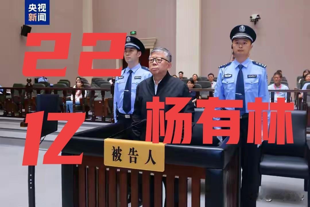 扬有林，贪污22亿，一审判死刑！我再次重申我的观点，官员，编制单位人员贪污受贿或