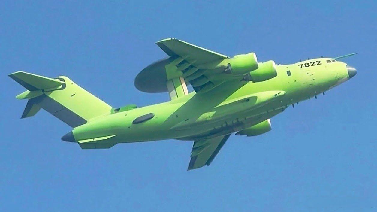 军事装备发展如同逆水行舟，不进则退。
KJ-3000预警机2号原型机现身，
编号