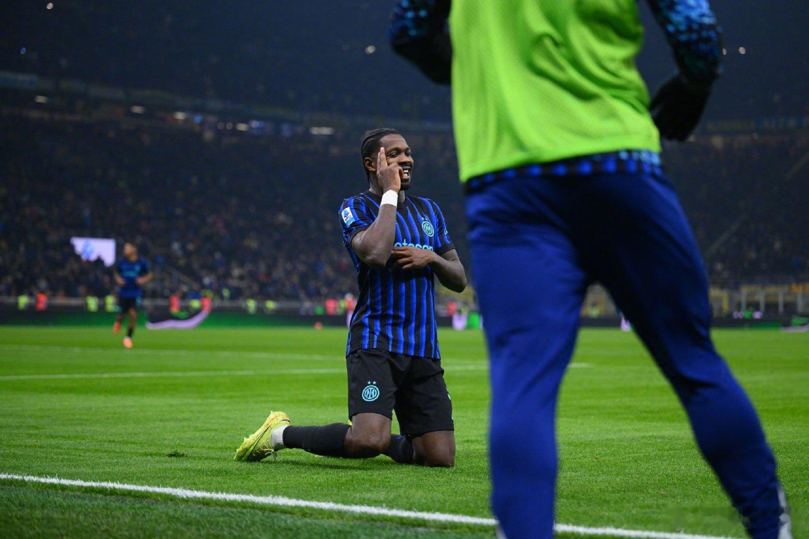 【里程碑】28岁的马库斯-图拉姆为国米出战76场意甲，打入31球，超越德约卡夫，