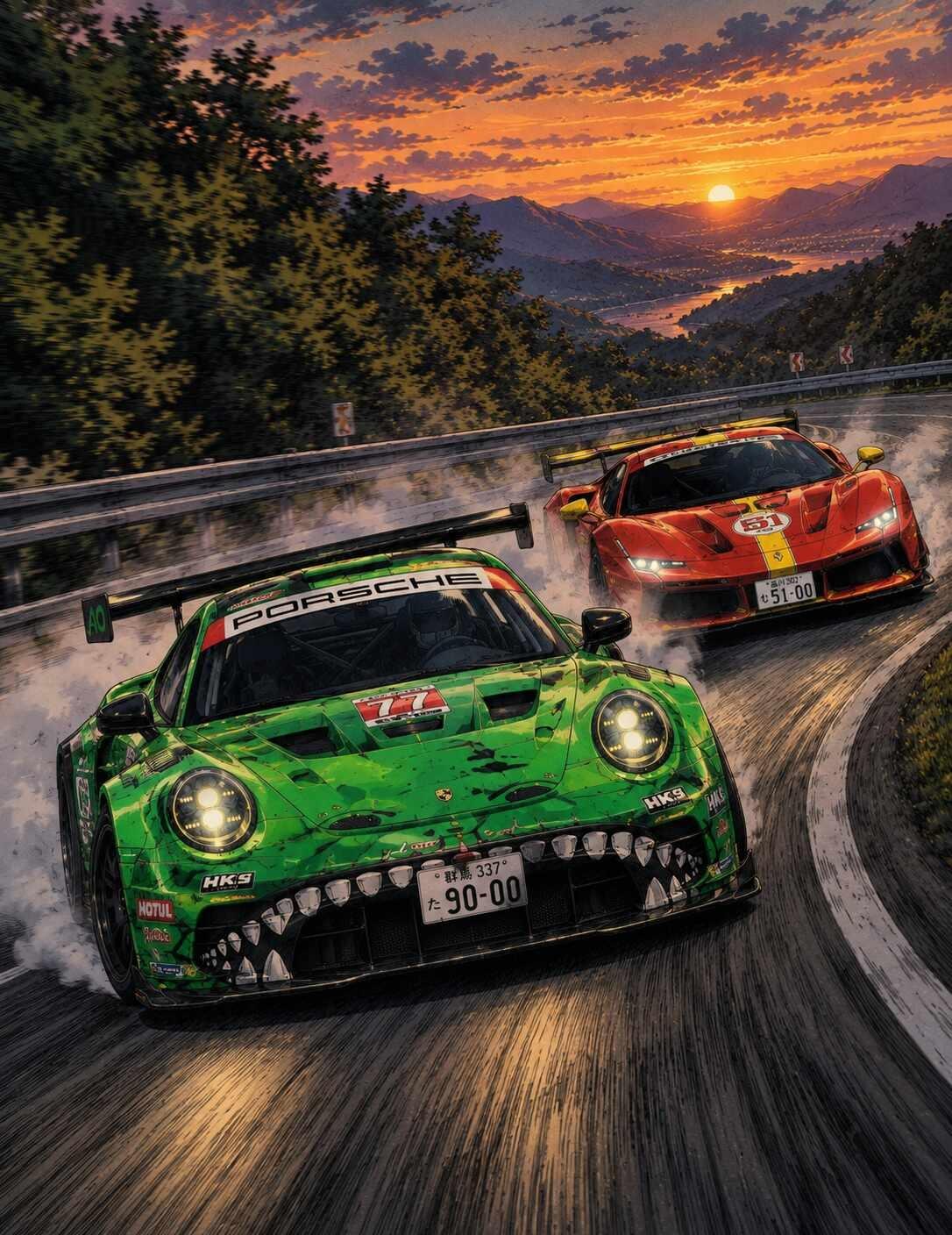 我超：红配绿不能浪漫？｜GT3R XX spider
红配绿 颜色基础，涂装就不