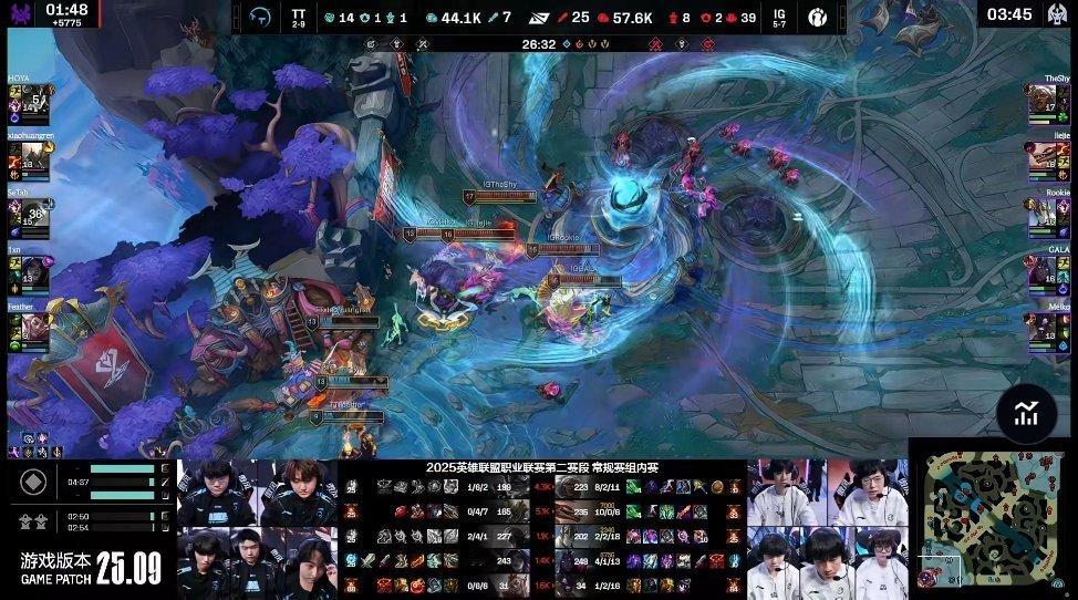 【2025LPL第二赛段 IG 1-0 TT】IG先下一城，如何评价这场比赛__