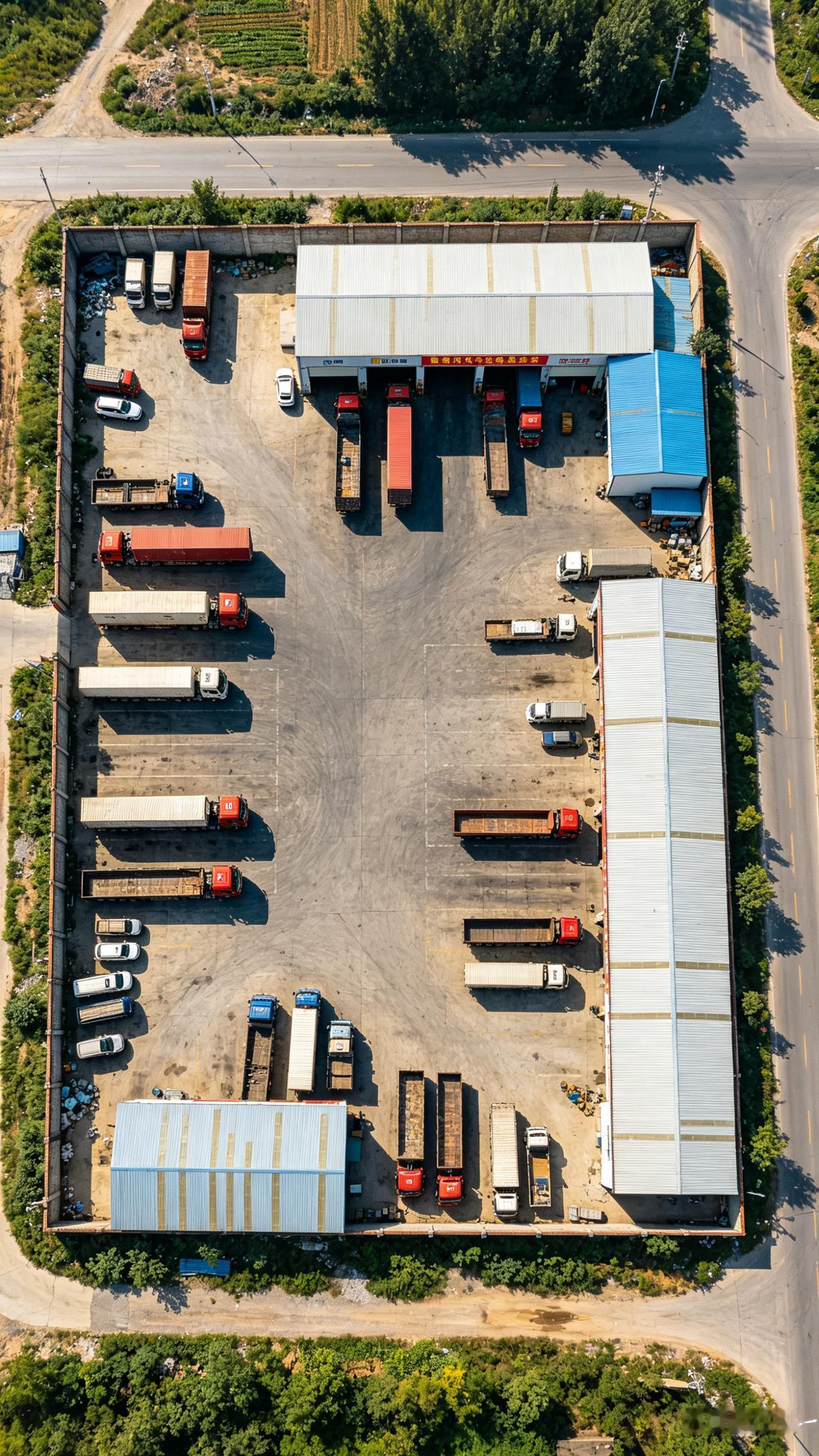 黄坡镇公路汽车货运站（黄坡汽车货运站）规划用地约5000平方米，定位为集货运集散