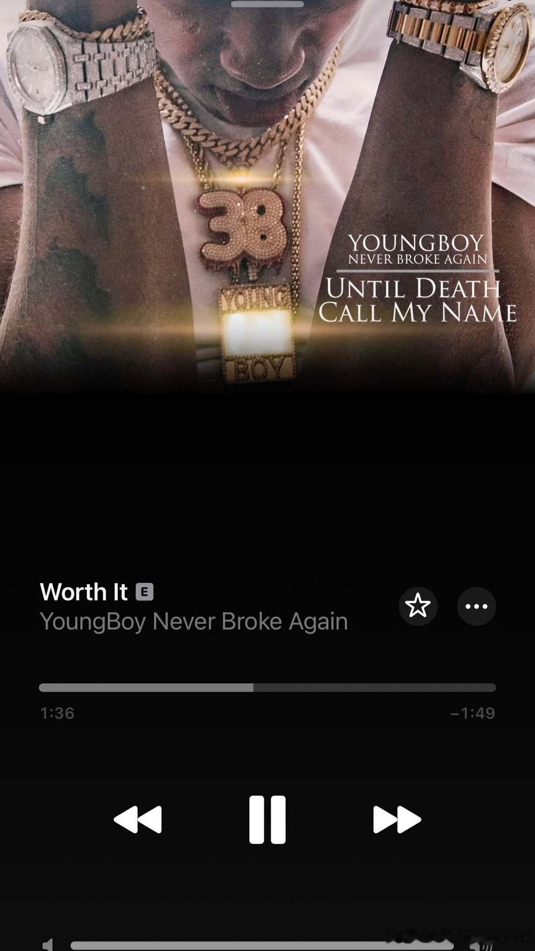 莫兰特今日份分享单曲：worth it（值得）。