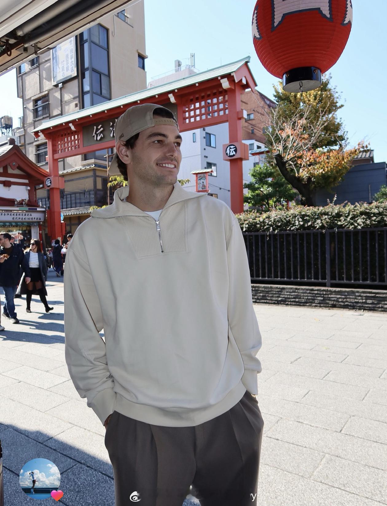 弗里茨选择去日本度假网球talking大会网球