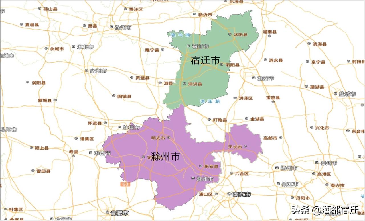 提及江苏宿迁与安徽滁州，多数人的脑海中会浮现出两幅毫无关联的画面：一个是西楚的故