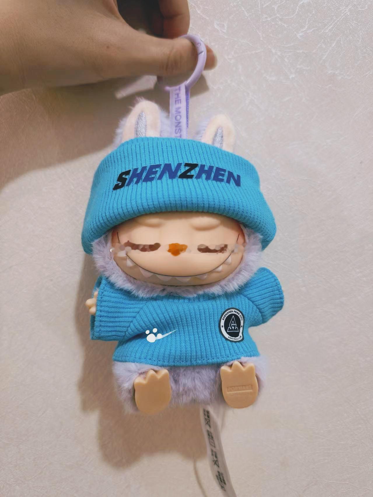 【拉布布】深圳新鹏城、辽宁铁人和重庆铜梁龙拉布布及服饰 三只球队都是各有一套衣服