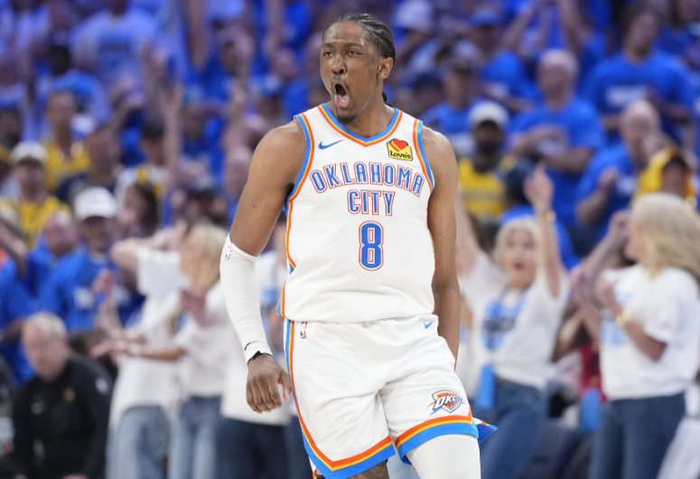 NBA常规赛，雷霆客场111-91大胜火箭。本场比赛杰伦·威廉姆斯出战31分钟1