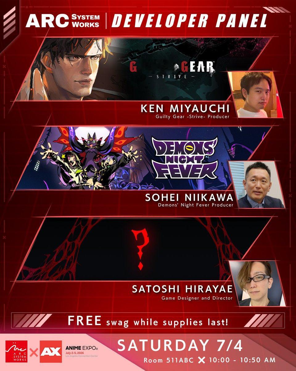 Anime Expo官方公开Arc System Works开发者座谈会的详细信