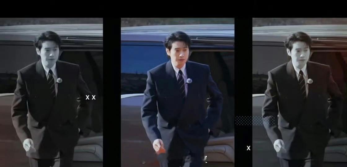 魏大勋一上红毯就开大周五晚高疯 魏大勋这波红毯造型，主打一个“我就是大哥”，气场