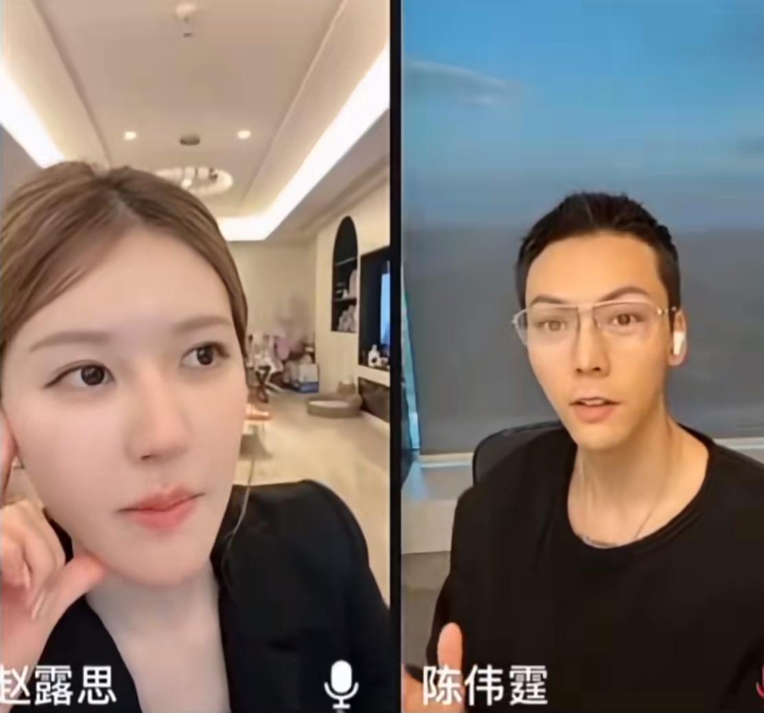 我以为赵露思退圈了，
原来她还有剧要播搭档的还是陈伟霆，
老牌帅哥两人相差13岁