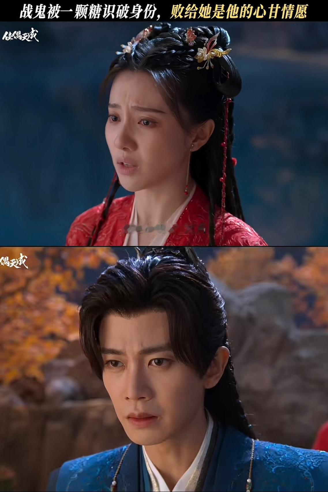 刚刚看完由任嘉伦、王鹤润主演的古装剧《佳偶天成》第十五集到十八集，辛湄（王鹤润）