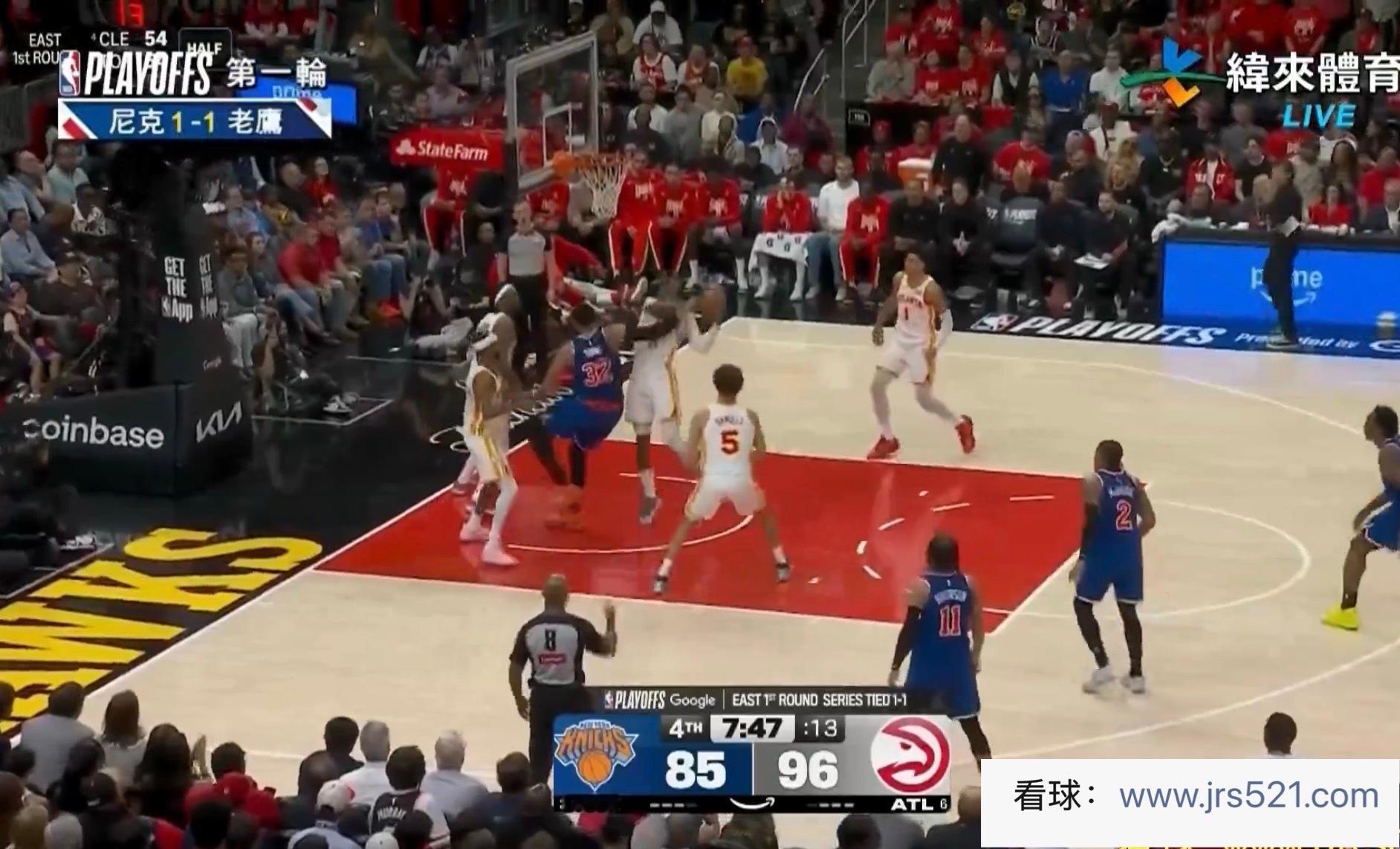 看球了看球了，尼克斯今天又要输的节奏。 