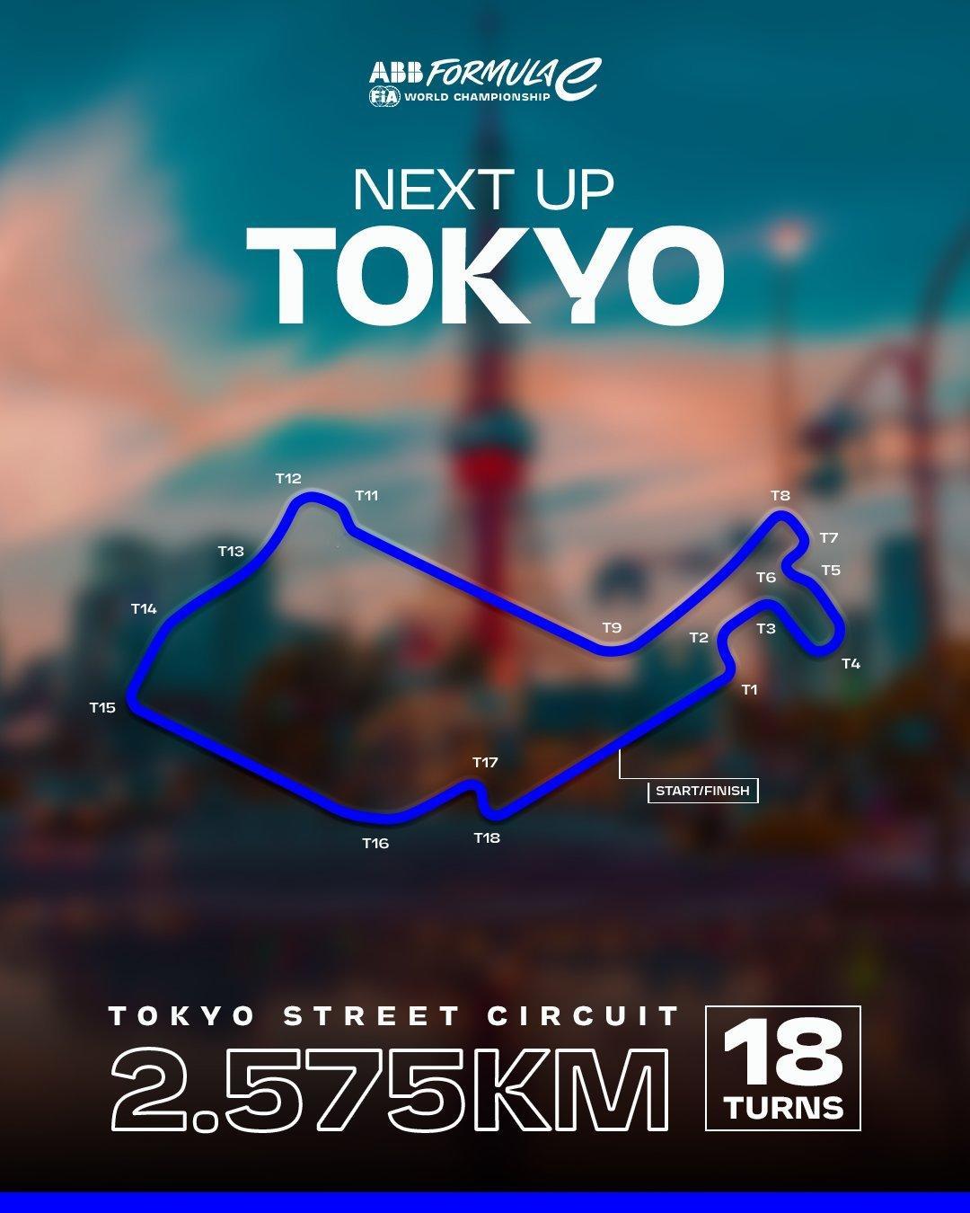FormulaE 本周 2026FE电动方程式东京站直播安排👇R14 FE东京