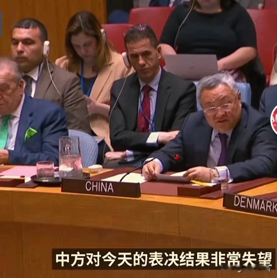 美一票否决，中方：非常失望！
6月5号，联合国安理及加沙人道主义提案进行投票，1