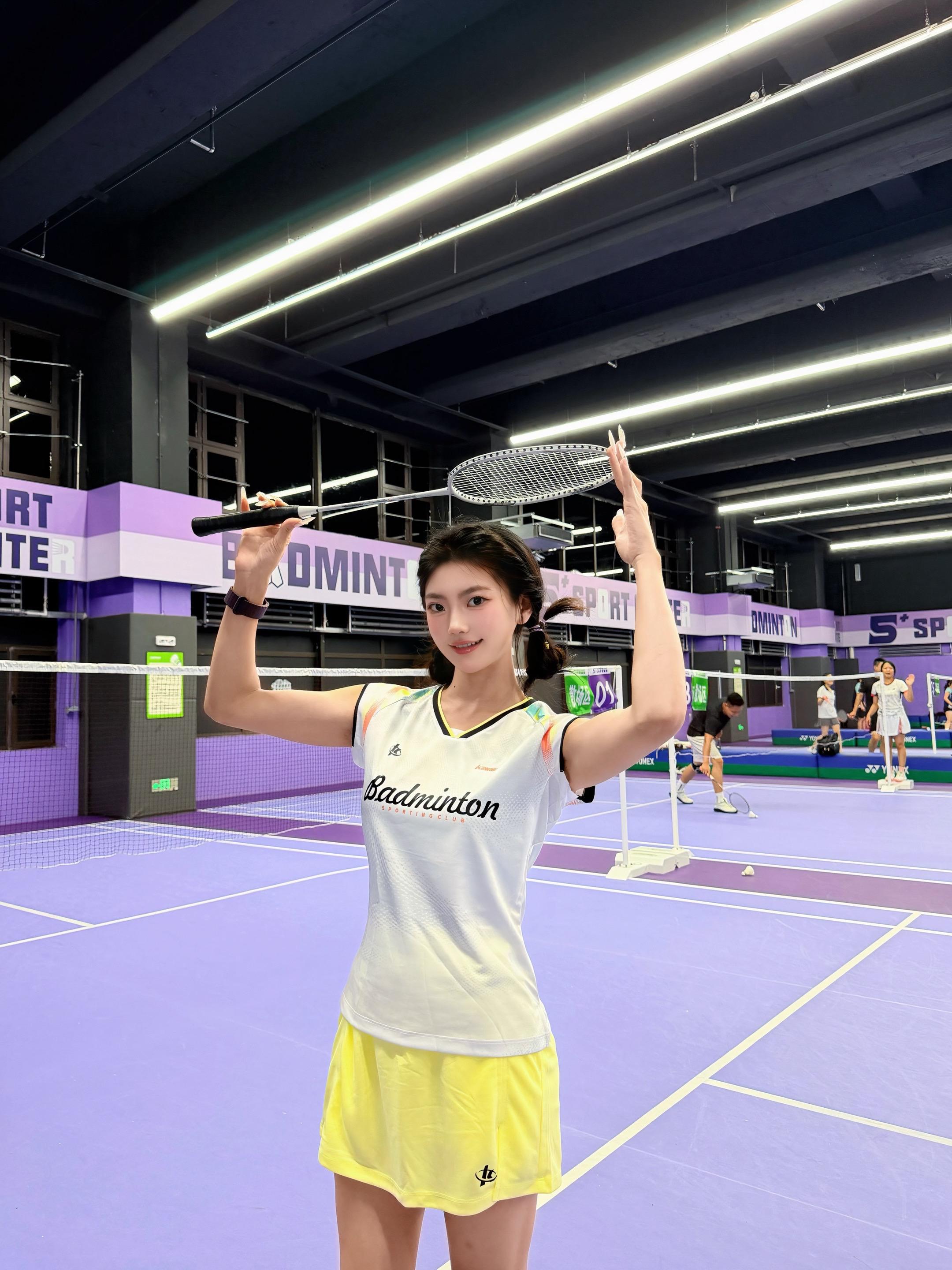 何以解忧 唯有练球🏸。