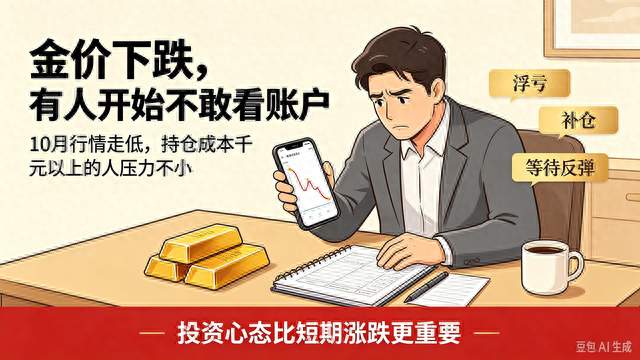 金价大跌！不少囤黄金的人扛不住了