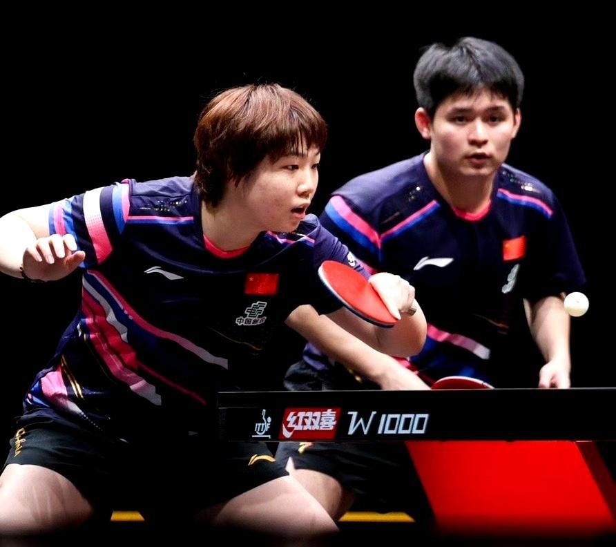 林诗栋/蒯曼1-3负于林钟勋/申裕斌
香港总决赛，栋曼组合无缘晋级决赛。
第一局