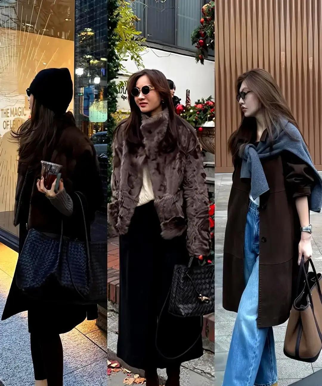 别笑，我以前把棕色看成“老干部色”，衣柜里只有黑白灰，觉得那才叫高级。结果公司9