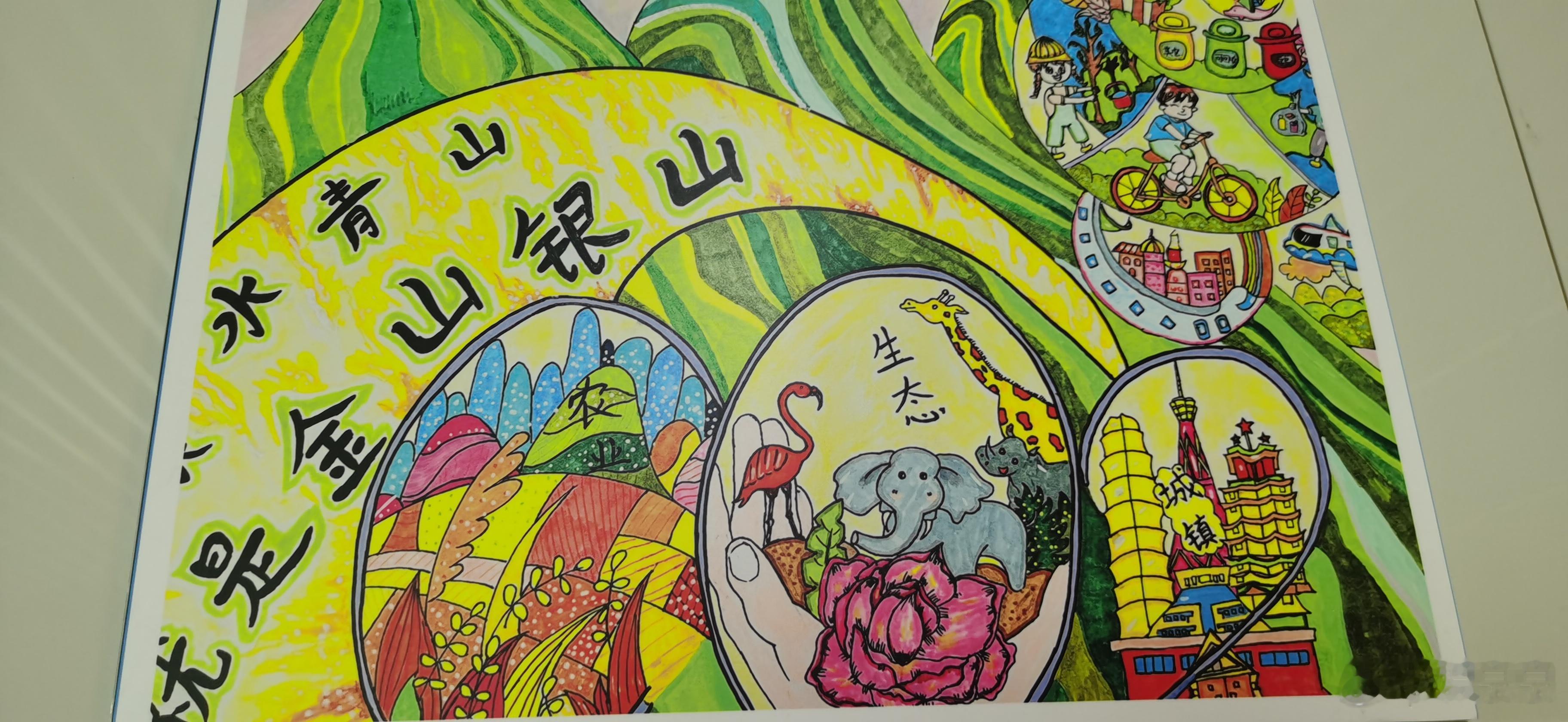 小朋友们画的真不错 