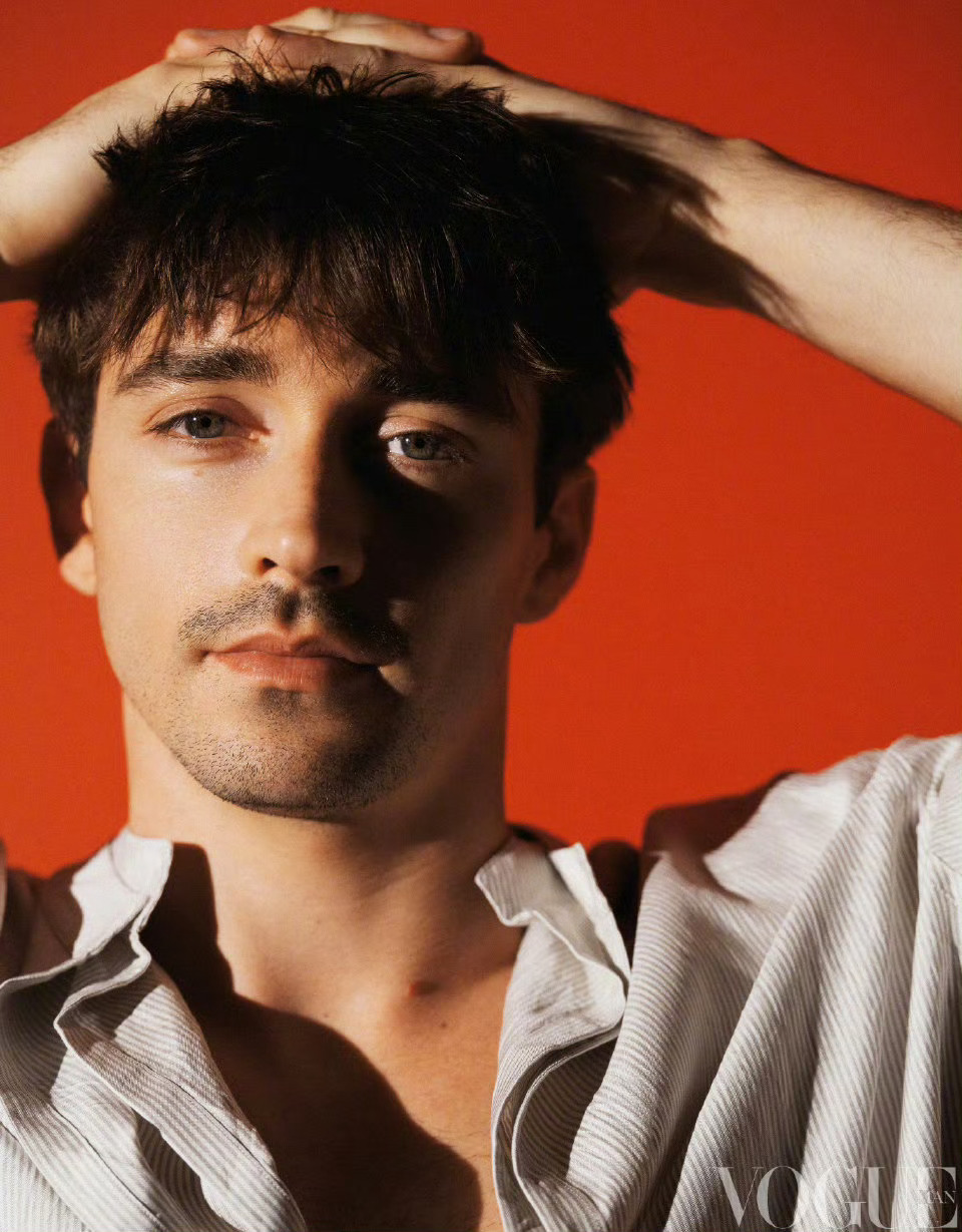 Charles Leclerc x VOGUE MAN March 2026法拉