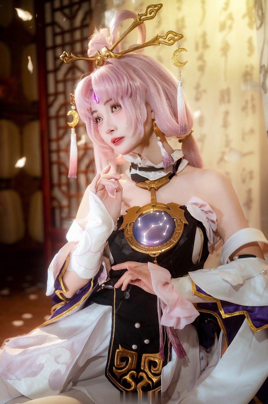 #崩坏星穹铁道[超话]##星穹铁道符玄##二次元cos大赏# #星穹铁道中秋# 