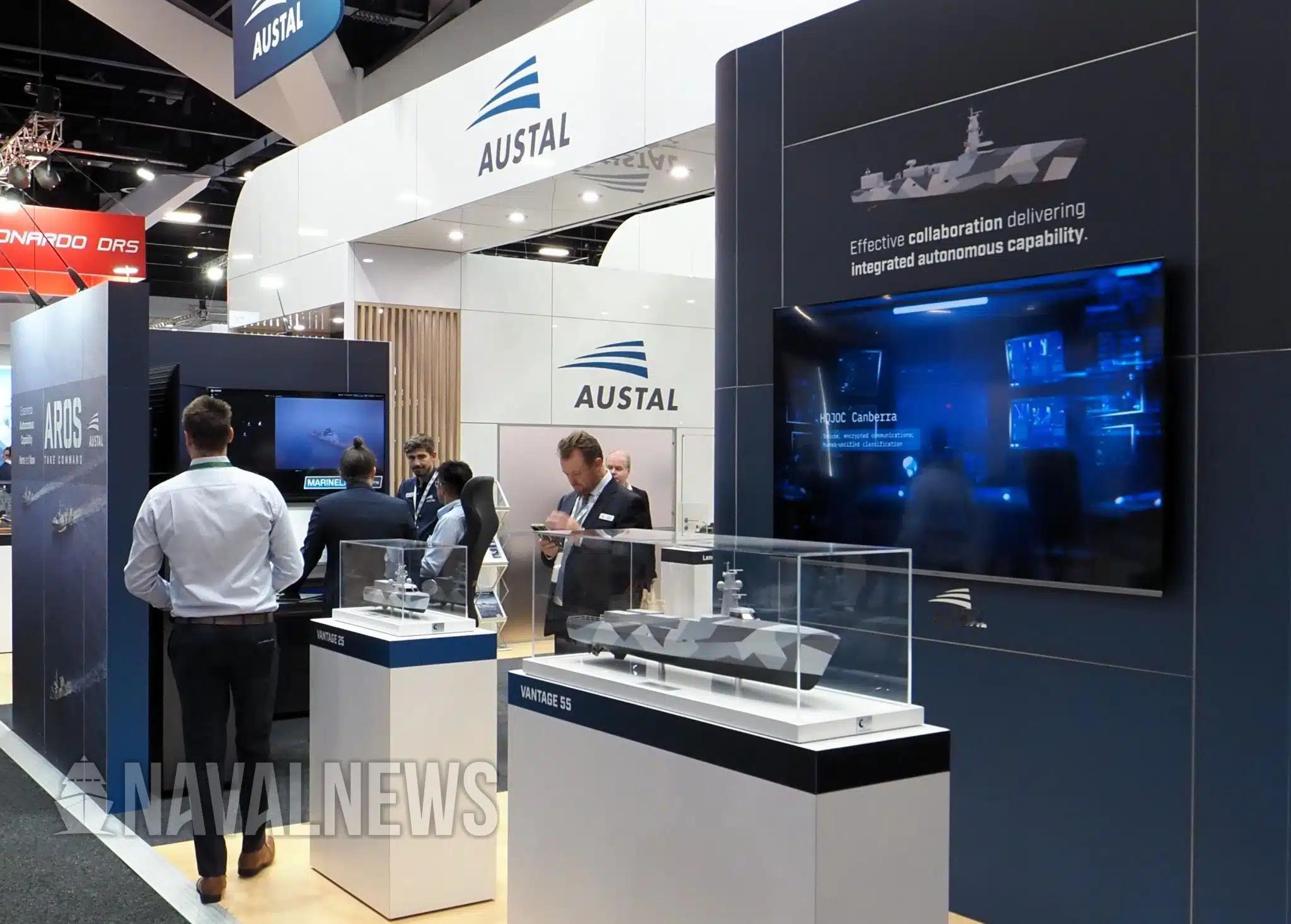 Austal在澳村印太国际海事展展示的Vantage系列LOSV[哆啦A梦微笑]