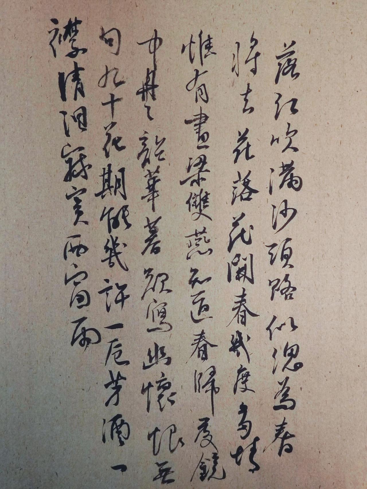 落红吹满沙头路。似总为、春将去。花落花开春几度。多情惟有，画梁双燕，知道春归处。