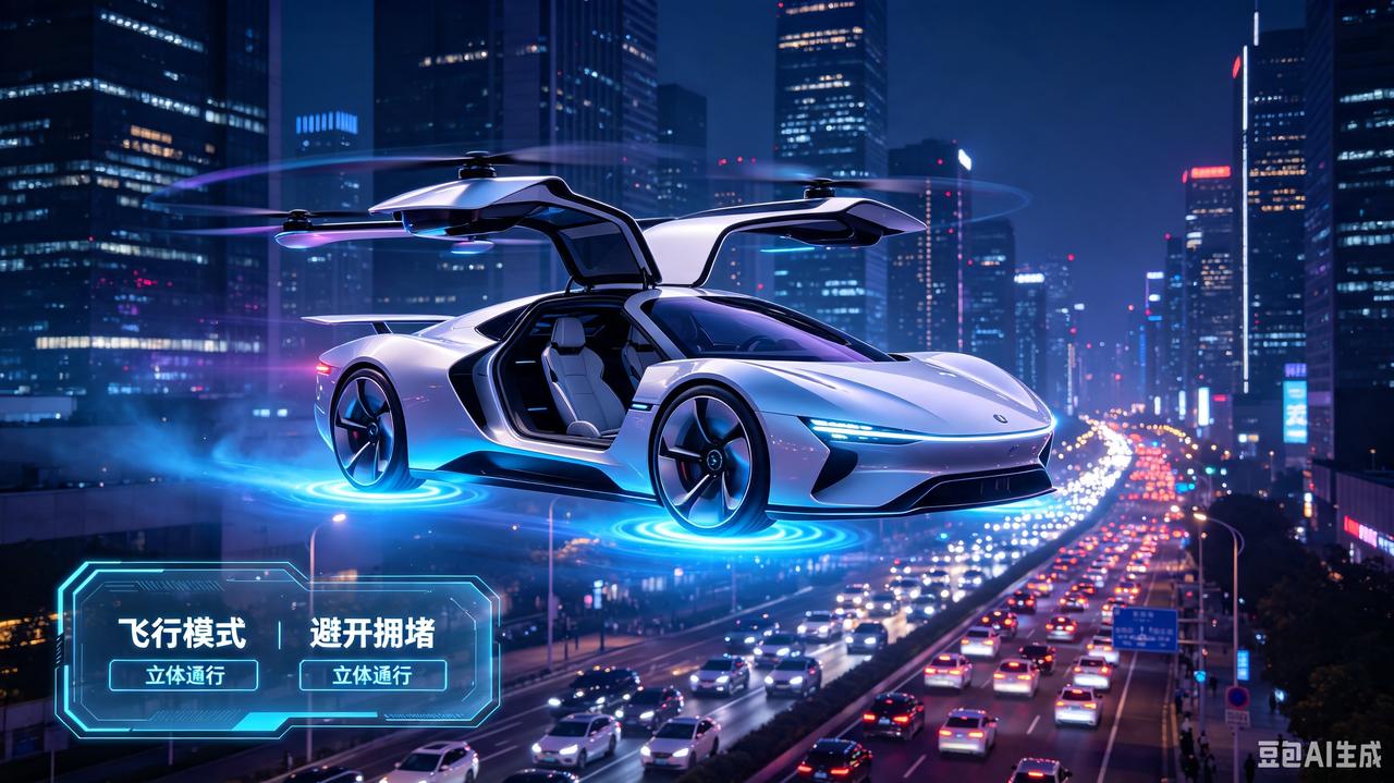 现在的汽车越来越智能，但本质上还是在“道路”这个框架里跑。
如果让我定义未来汽车