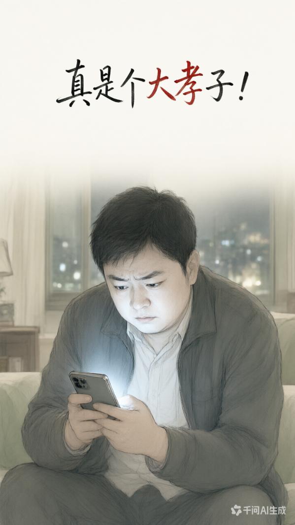 “真是个‘大孝子’！” 男子用 AI 生成父亲的病床照，撒谎说父亲患癌症去世，骗