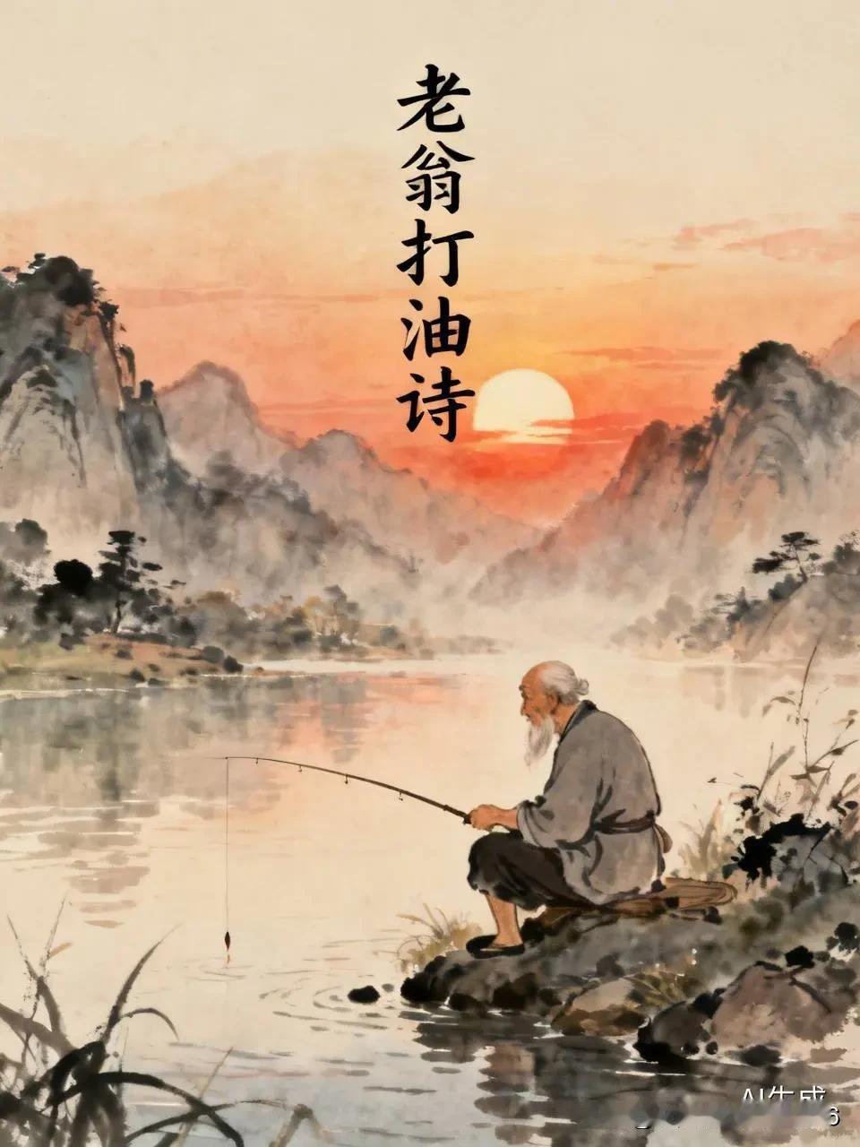 老翁打油诗
八十老翁白发逢，
耳渐昏花步从容。
是非荣辱皆看淡，
清茶淡饭乐无穷