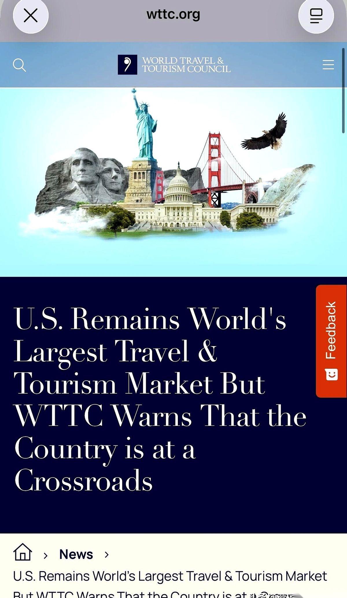 全球旅游的牌桌，被人一脚踹翻了。
一份数据报告扔出来，所有人都看着一个方向：美国