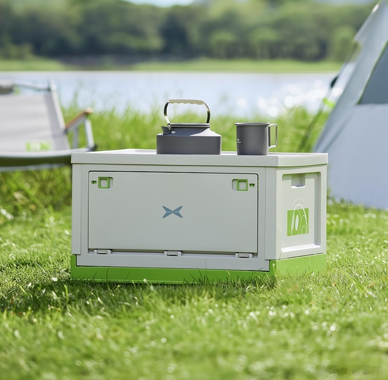 今天点赞抽取一个小鹏收纳箱～放在家里或后备箱装东西都很合适哟！静静宠粉来啦 北京