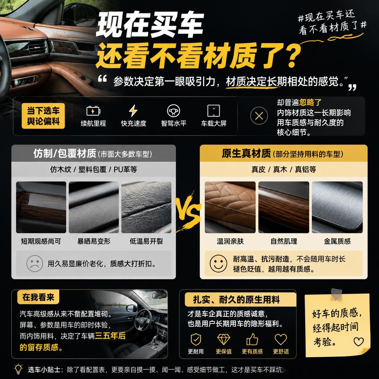 现在大家买车，关注点越来越集中在几个数字上：续航多少公里、充电多快、智驾等级、大