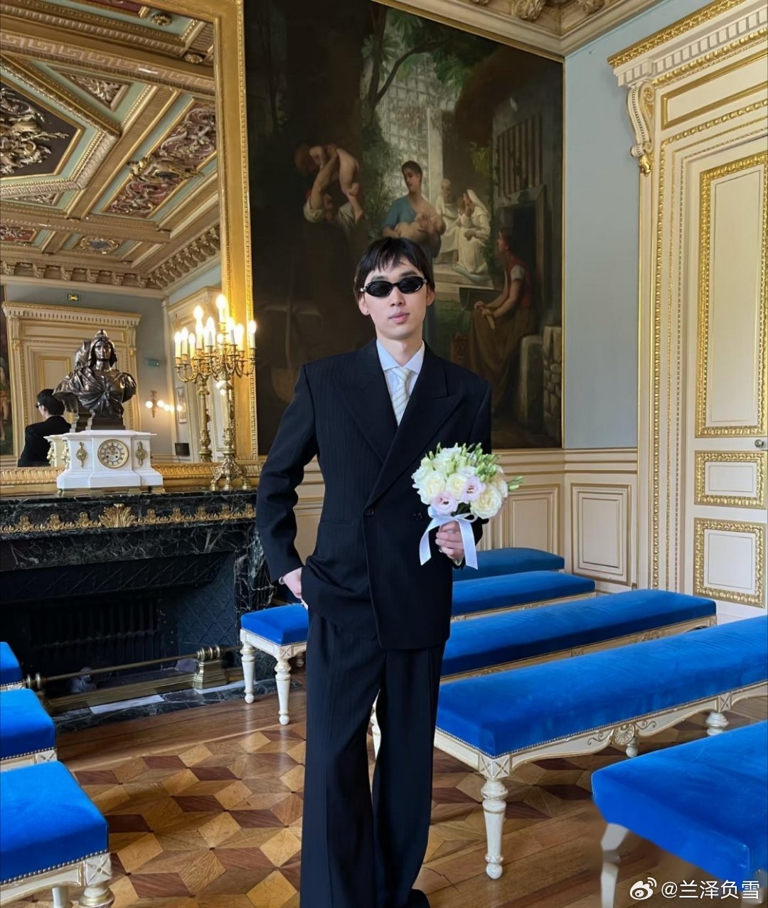 林依轮的大儿子林子濠结了婚，新娘是法国华裔超模陈瑜。林子濠小时候参加过变形计这档