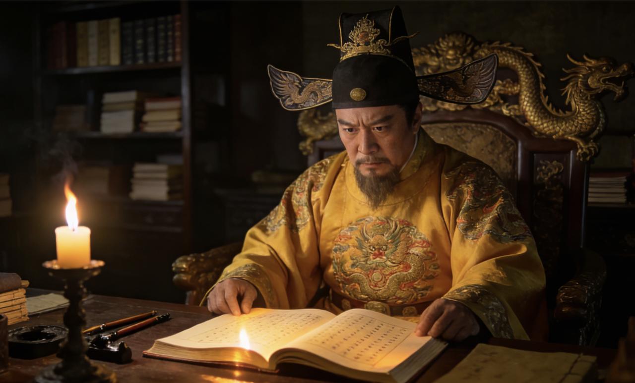 为贴合今日头条传播特性，我以“死囚献两字救国”为核心冲突，强化朱元璋的焦虑与郁新