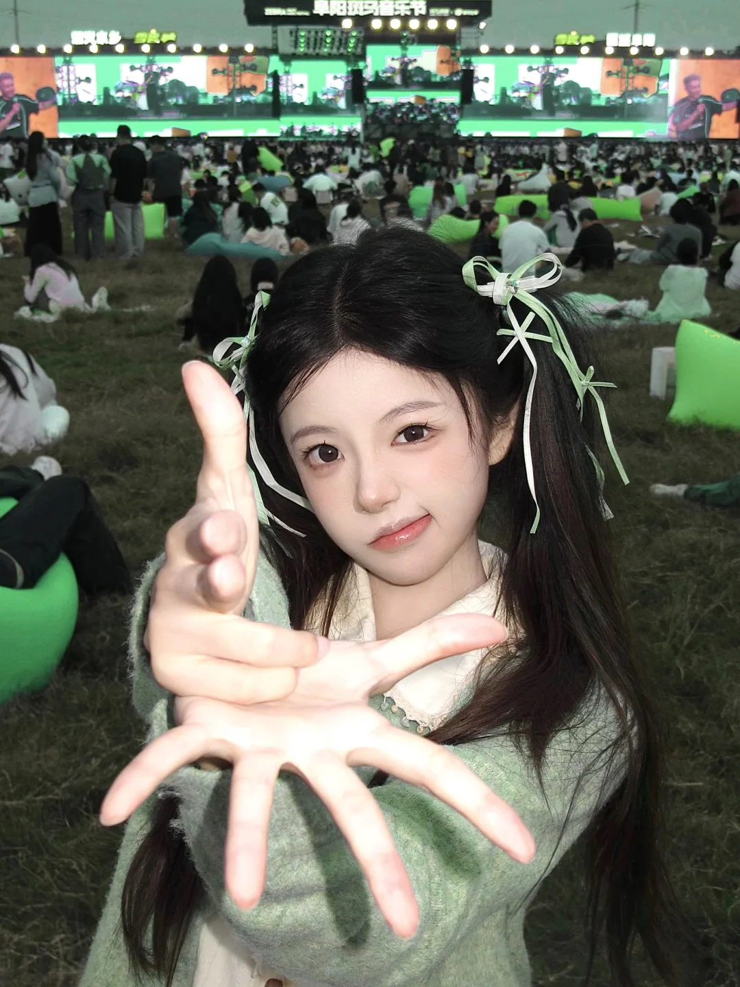 音乐节出片，有雪碧就跟呼吸一样简单 💚