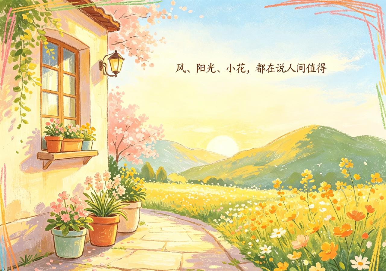 记录今日心情生活本就是五颜六色的万花筒，每一天都是不可复制的限定款。眼底有山河，